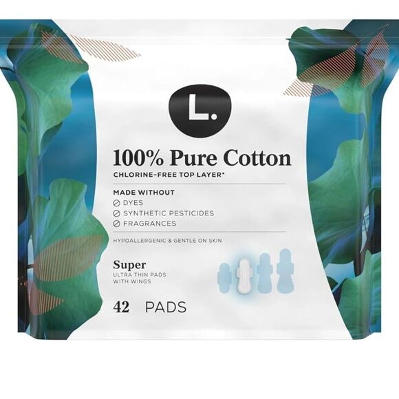 Generic ultra the end pads, 42 count hundred percent cotton - Picture 2 of 5